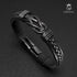 Lederarmband infinity schwarz unendlichkeit uniqal